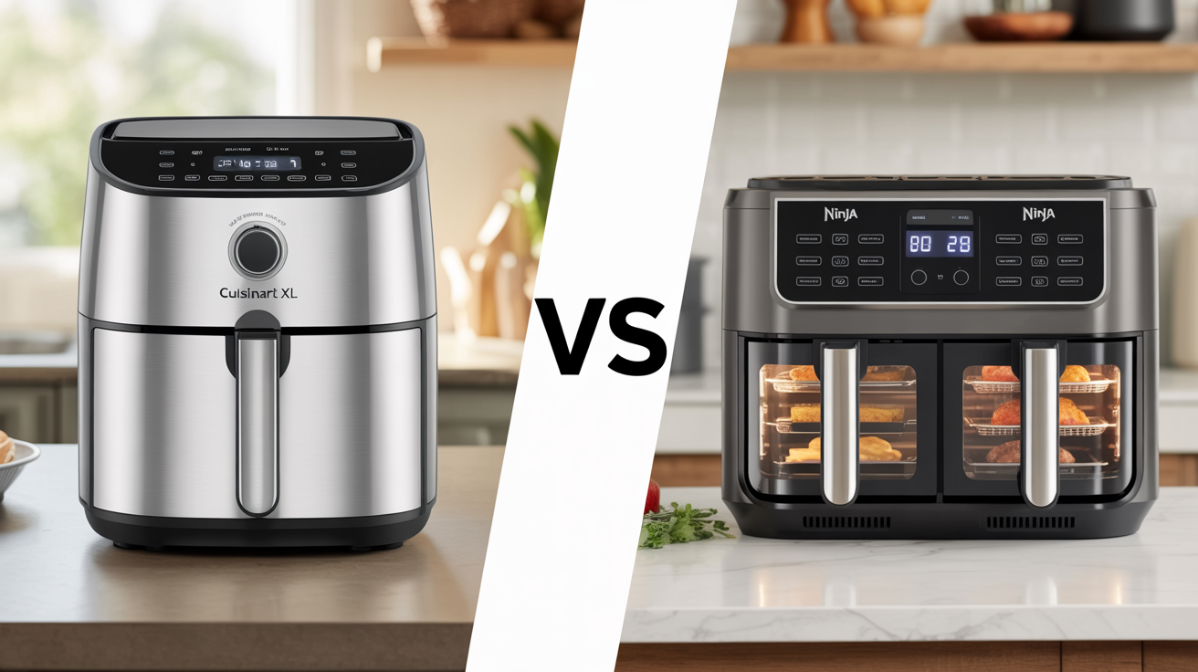Cuisinart XL 7.6L vs Ninja Dual Zone 7.6L comparison