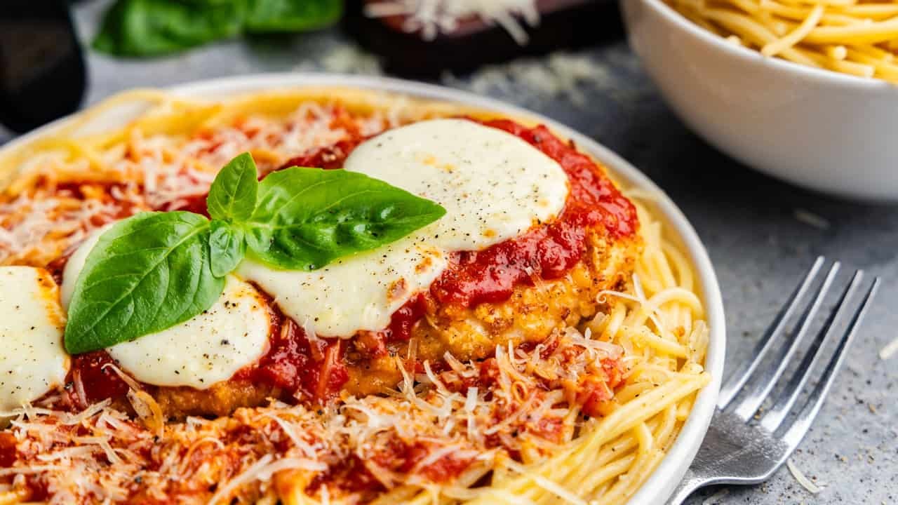 Air Fryer Chicken Parmesan